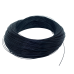 Кабель 28AWG 610M/roll UL 1332 дріт 0.08 мм² мідь , ізоляція фторопласт (FEP) 1м, багатожильний, 1м, чорний
