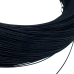 Кабель 28AWG 610M/roll UL 1332 дріт 0.08 мм² мідь , ізоляція фторопласт (FEP) 1м, багатожильний, 1м, чорний