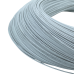Кабель 28AWG 610M/roll UL 1332 дріт 0.08 мм², мідь луджений  ізоляція фторопласт (FEP) , багатожильний, білий