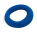 Кабель 28AWG 610M/roll UL 1332 дріт 0.08 мм², мідь луджений , ізоляція фторопласт (FEP), 1м, багатожильний, синій