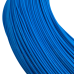 Кабель 28AWG 610M/roll UL 1332 дріт 0.08 мм², мідь луджений , ізоляція фторопласт (FEP), 1м, багатожильний, синій