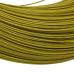 Кабель 28AWG 610M/roll UL 1332 дріт 0.08 мм², мідь , луджений,  ізоляція фторопласт (FEP) ,, багатожильний, жовтий