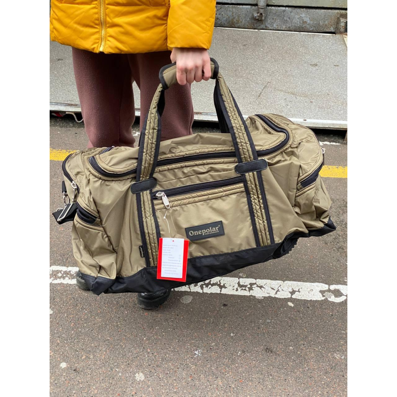 Дорожня сумка 60 л ONEPOLAR A808 Хаки