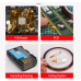 Каптоновий скотч 20 мм 33м, термостійкий, стрічка Kapton, до 300 градусів, поліімідна плівка