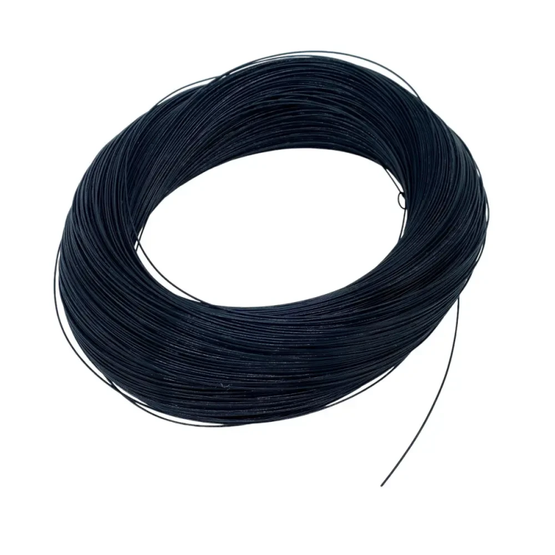 Кабель 22AWG 400M/roll дріт 0.3 мм² мідь, 400M/roll луджений у силіконовій ізоляції, багатожильний, Black