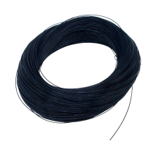 Кабель 28AWG 610M/roll UL 1332 дріт 0.08 мм² мідь , ізоляція фторопласт (FEP) 1м, багатожильний, 1м, чорний