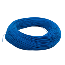Кабель 28AWG 610M/roll UL 1332 дріт 0.08 мм², мідь луджений , ізоляція фторопласт (FEP), 1м, багатожильний, синій