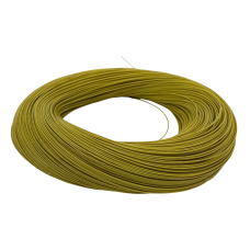 Кабель 28AWG 610M/roll UL 1332 дріт 0.08 мм², мідь , луджений,  ізоляція фторопласт (FEP) ,, багатожильний, жовтий