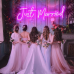 Неонова LED вивіска для Весілля Just Married, 43X14см
