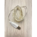 Світлодіодна USB гірлянда Роса 10 метри, цвіт холодний білий