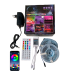 Світлодіодна Led стрічка 20м, Bluetooth, 44 кнопки ,блок живлення 12В, колір RGB 5050, підключення до смартфона, box